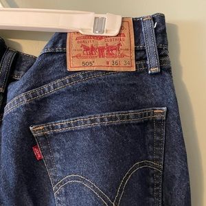 Levi 505 Straight fit 36x34 Jeans